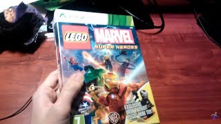 Анбоксинг LEGO Marvel Super Heroes (Xbox 360)