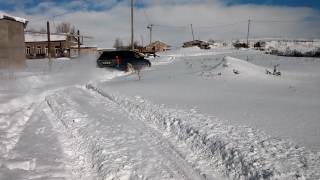 AKHALKALAKI ORJA SUBARU LEGACY 2.0 R ПО СНЕГУ