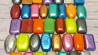 ASMR Soap/ cutting dry paint soap/ резка сухого крашенного мыла/ много мыла