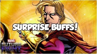 SURPRISE BUFFS! - Marvel Future Fight