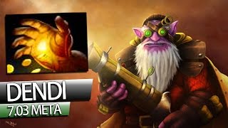 Dendi Mid Carry Sniper Midas Gaming 7.03 META Top MMR EU