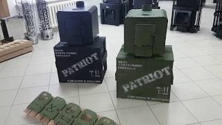 Лучший подарок военному: отопительная печь длительного горения Patriot от Grill'D