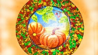 ═► Мозаика из яичной скорлупы + декупаж / Mosaic made of egg shell decoupage