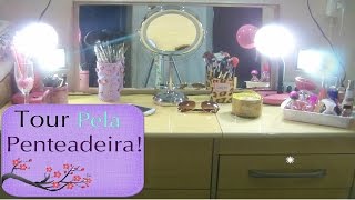 Tour pela Penteadeira Por Priscila Rien