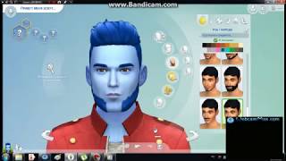 Синий чувак в sims4)Это когда скучно такие синие люди)