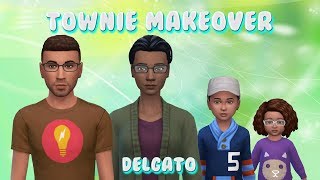 The Sims 4: Townie Makeover ~ Delgato