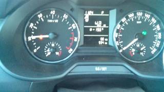 Octavia A7 1.6 MPI - запуск в -20 С