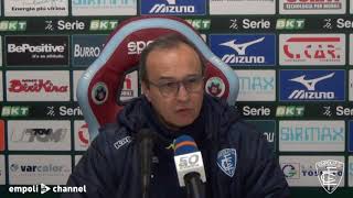 Le parole di mister Marino al termine di Cittadella-Empoli
