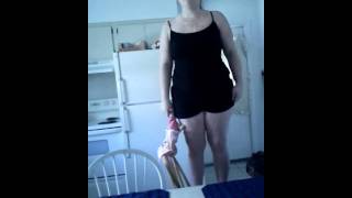 Crazy lady with a baby doll...watch out lmao