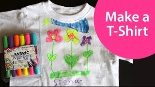 How to Design a T-Shirt - Craft Show for Kids