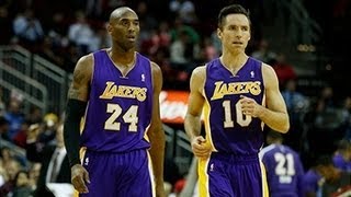 Steve Nash discusses playing with Kobe Bryant