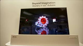 Скручивающийся OLED-телевизор, Телевизор-«рулон» от LG
