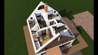 Моделирование мансардного этажа дома в ArchiCAD