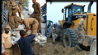 Relief operations after the earthquake in Azad Kashmir