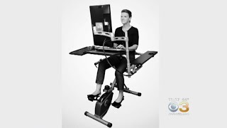 'Pedal Desk' Allows You To Work Out While Working