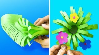 17 ПРЕКРАСНЫХ ИСКУССТВЕННЫХ ЦВЕТОВ, КОТОРЫЕ МОЖНО СДЕЛАТЬ ЗА 2 МИНУТЫ