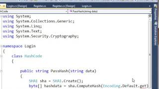 Encrypt a Login Form C#