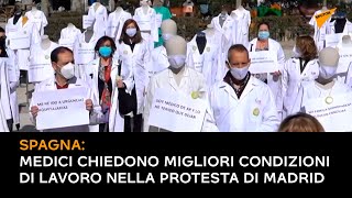 Spagna: i medici chiedono migliori condizioni di lavoro nella protesta di Madrid
