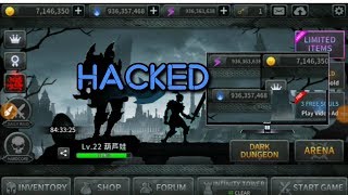 how to hack dark sword 100%working no root
