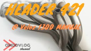 Pasang Header 4-2-1 pada avanza veloz 1300 cc pakai header ORD exhaust #ORDEXHAUST @ORDEXHAUST