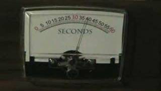 Panel Meter Clock-Arduino controlled-