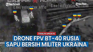 Gagal Hindari Serangan Drone Rusia, Sekelompok Tentara Ukraina Alami Ini!