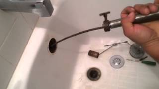 Como destapar una bañera