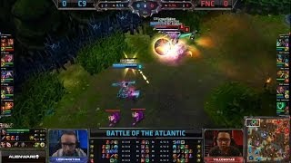 Cloud 9 vs Fnatic Highlights - Battle of the Atlantic