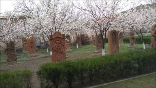 Oshakan - Saint Mesrop Mashtots church, Tareri purak - 2017.04
