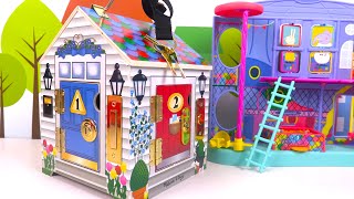 Apprendre les couleurs Maison à 4 Portes et Anniversaire Peppa Pig