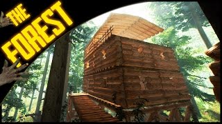 The Forest | Part 90 | ATTACK ON OUR NEW HOME! (UPDATE 0.33)