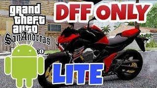 (5MB) Gta Sa Android New Bikes Modpack DFF only easy method