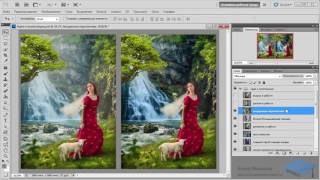 Создание коллажей в Adobe Photoshop. Урок №1. Идеи коллажей и композиция. (Елена Минакова)
