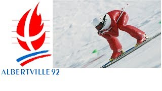 1992 Winter Olympics - Demonstration Event - Men's Speed Skiing