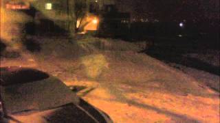 Boston Harbor Blizzard 2015 Time Lapse
