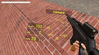 Me and my friend playing gmod (some parts in gmod vr)