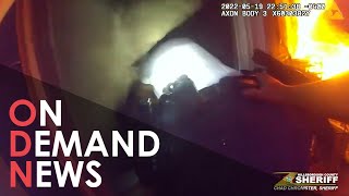 'There's a KID Inside!': Child Pulled From US INFERNO