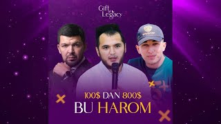Gift of legacy — halolmi yoki xarommi?