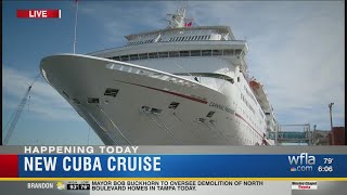 First Tampa to Cuba Carnival cruise leaves today