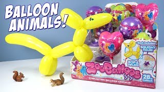 ZooBalloos Toys Everlasting Balloon Animals Review Basic Fun