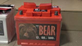 Тестирование аккумуляторов Bars и Tyumen BatBear Тюменский Медведь