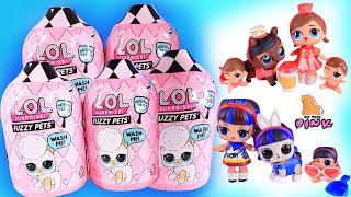 НОВЫЕ СЕМЕЙКИ ЛОЛ #СЮРПРИЗЫ ЛОЛ LOL SURPRISE FUZZY PETS WAVE 2 Видео для Детей // Куклы Лол