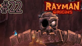 ПЕРВЫЙ БОСС! ОГРОМНЫЙ ГОЛЕМ! | Rayman Origins #22