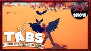 DOUBLE X ЧЕЛОВЕК УПРАВЛЯЕТ ВОРОНАМИ! ИГРАЕМ В TABS