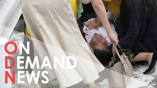 The ASSASSINATION of Shinzo Abe Caught on Camera
