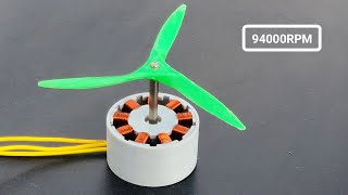 Making 94000RPM BLDC Motor