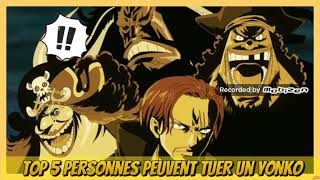 Top 5 personnage peuvent tuer un yonko