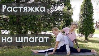 Растяжка на продольный шпагат/стретчинг