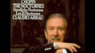 Claudio Arrau Chopin Nocturne 19 Op. 72 No 1