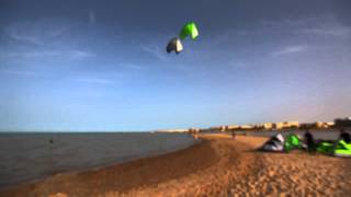 test combination whith 2 Crazy Fly kite 12 & 14м2